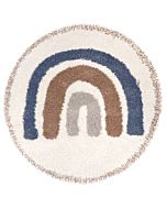 Kindervloerkleed Bohemian Rainbow Blauw Nattiot