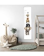 Groeimeter Safari Dieren Little Dreamzzz