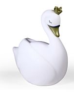 Kinderlamp Nachtlamp Zwaan Dame Blanche Wit