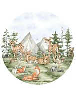 Behangcirkel Forest Baby's Designed4Kids
