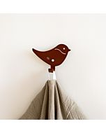 Metalen Kinderkapstok Vogel Bruin Marnelly