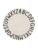 Kindervloerkleed ABC Zwart Lorena Canals