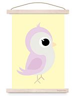 Kinderposter Vogel Pastel A3 Designed4kids