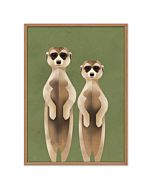 Kinderposter Stokstaart 70 x 50 cm Dieter Braun