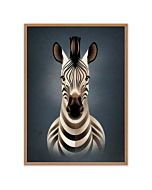 Kinderposter Zebra 70 x 50 cm Dieter Braun