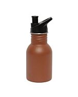 Drinkfles RVS Effen Bruin Petit Monkey