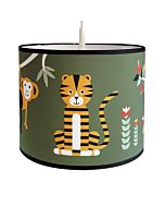 Hanglamp Jungle Olijfgroen ANNIdesign Sfeer tijger