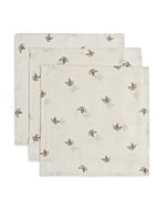 Hydrofiele Doek Rozenbottel 70x70 (set van 3) Jollein