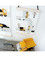 Kinderposter Auto's Oker A3 ANNIdesign