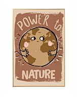 Kinderposter Power to Nature 50 x 70 cm Studio Loco