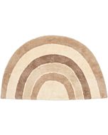 Kindervloerkleed Regenboog Naturel Little Dutch