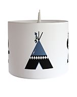 Hanglamp Indiaan Tipi Aap blauw ANNIdesign