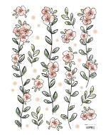 Muursticker Romantische Bloemenslinger Lilipinso