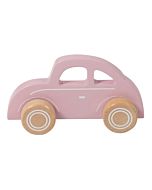 Houten Auto Roze Little Dutch