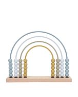 Houten Regenboog Telraam Blauw Little Dutch 