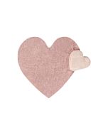 Kindervloerkleed Kussen Hart Roze Lorena Canals 