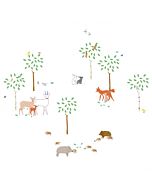 Muursticker Wandeling door het Bos MIMI'Lou