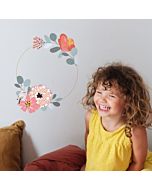 Muursticker Bloemen Krans Jill MIMI'Lou