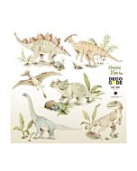 Muursticker Dino's Dekornik
