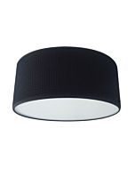 Plafondlamp Wafelstof Zwart ANNIdesign