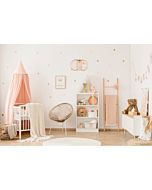 Muurstickers Confetti Roze Goud Pom le Bonhomme