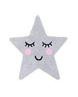 Kindervloerkleed Ster Grijs Sass Belle