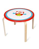 Houten Kindertafel Uil Scratch