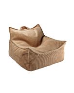 Kinderzitzak Stoel Corduroy Toffee Bruin Wigiwama