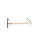 Wandplank Hout/Metaal Groen Kid's Concept