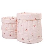 Opbergmand Misty Roze (Set van 2) Wigiwama