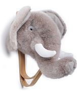 Kinderkapstok Dierenkop Olifant Wild & Soft