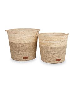 Opbergmanden Kelsi Beige (set van 2) KidsDepot