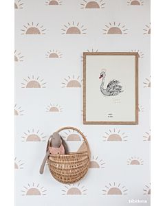 Kinderbehang Ochtendgloren Roze Bibelotte Sfeer