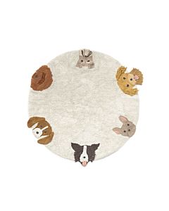 Kindervloerkleed Honden Lorena Canals