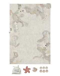 Kindervloerkleed Seabed met Accessoires Lorena Canals