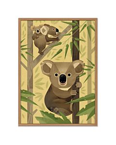 Kinderposter Koala 70 cm x 50 cm Dieter Braun