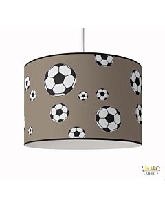 Kinderlamp Hanglamp Voetbal Taupe Little Dreamzzz