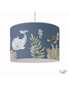 Hanglamp Dieren in de Oceaan Little Blauw inktvis Dreamzzz met Inktvis, Kwal en Walvis