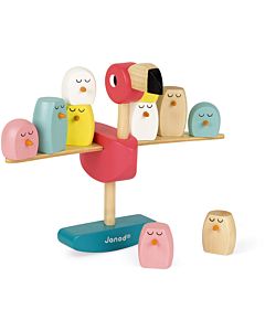 Houten Evenwichtsspel Flamingo Janod