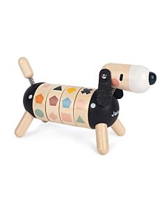 Hond met Vormen en Kleuren Janod