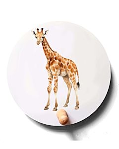 Kapstokhaak Safari Giraffe A3 Little DReamzzz