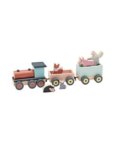 Houten Speeltrein Dieren Edvin Kids Concept