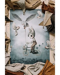 Kinderposter Mr Simon 50x70 Mrs Mighetto