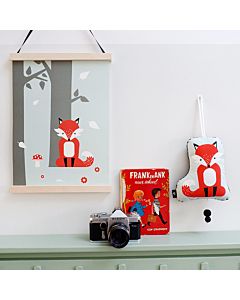 Kinderposter Vos Boom Oudgroen A3 ANNIdesign