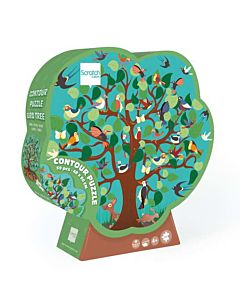 Kinderpuzzel Contour Vogelboom (59 st) Scratch