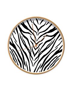Kinderklok Wandklok Zebra Print Dutch Sprinkles