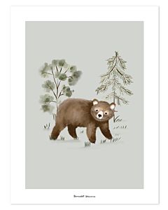 Kinderposter Beren Bos Lilipinso
