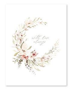 Kinderposter Bloemen Aquarel Lilipinso 