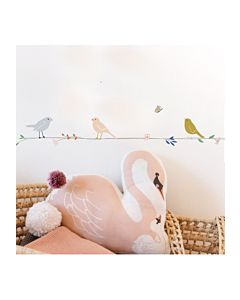 Muursticker Border Rand Vogels MIMI'Lou