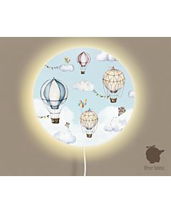 Ronde Wandlamp Ballonen 35 cm (Ø) Oliver Robins